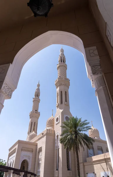 Dubai Bae Deki Jumeirah Camisinin Dışı Kültürel Ziyaretlere Ziyaretçilere Açık — Stok fotoğraf