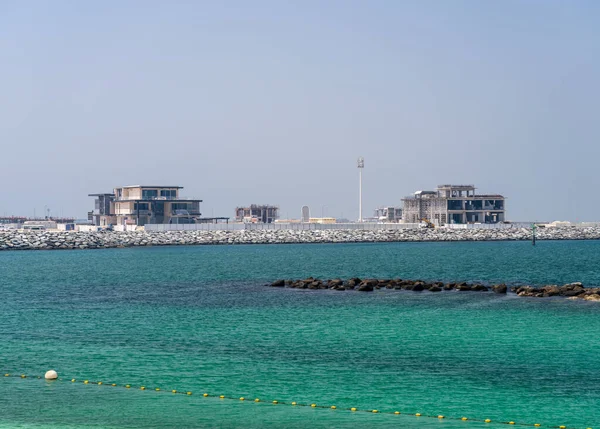 Nuevos Apartamentos Construcción Mer Por Costa Del Golfo Dubai Emiratos —  Fotos de Stock