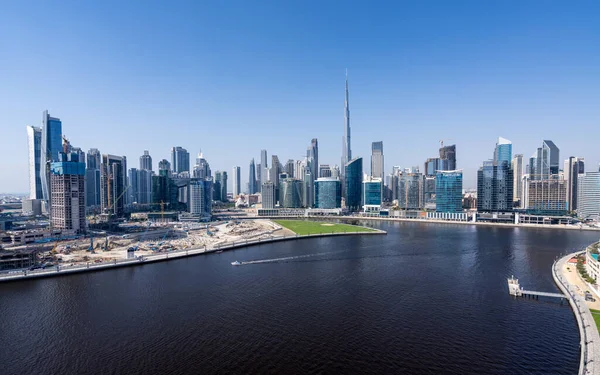 Dubaï Émirats Arabes Unis Avril 2023 Skyline Quartier Des Affaires — Photo