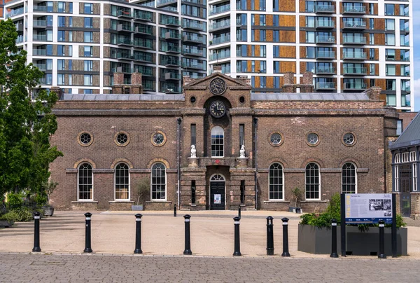 Woolwich London Mai 2023 Blick Auf Das Gebäude Der Royal — Stockfoto