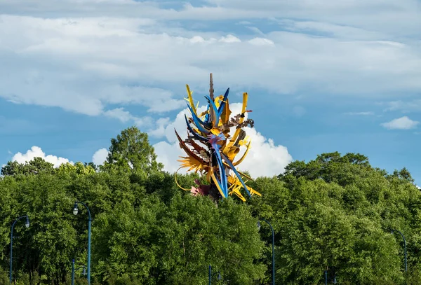 National Harbor June 2023 Sculpture Called Account Out National Harbor — 스톡 사진