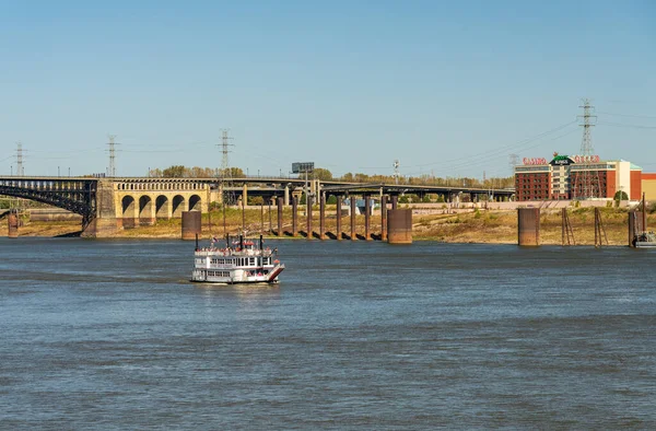 Louis Október 2023 Gateway Arch Riverboat Cruise Mississippi River Saint — Stock Fotó
