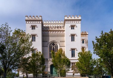 Louisiana eyaletinin başkenti Baton Rouge 'daki Eski Devlet Kongre Binası Siyasi Tarih Müzesi
