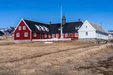 Herrnhut Evi Moravyalı Kardeşler Misyonerlerinin üssüydü ve şimdi Nuuk 'taki Grönland Ombudsmanı.
