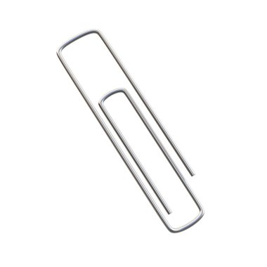 Ataç beyaz arkaplanda izole edildi. 3d oluşturma