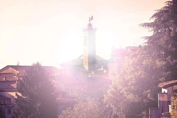 Die Stadt Bergamo Besteht Aus Einem Alten Ummauerten Kern Bekannt — Stockfoto