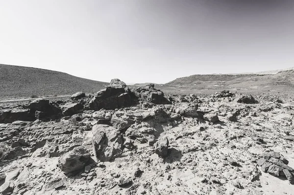 Rocky Hills Negev Desert Israel Dech Beroucí Krajina Příroda Středního — Stock fotografie