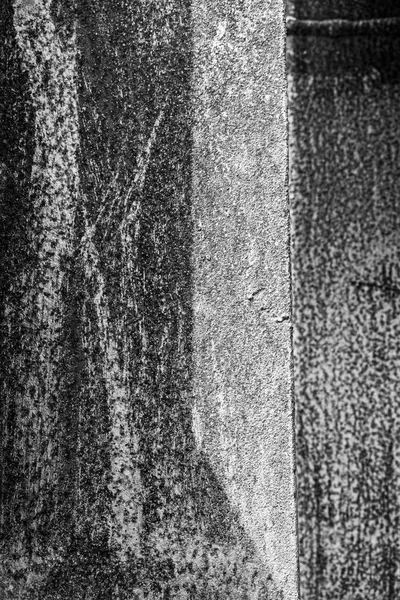 Siyah Beyaz Eski Paslı Bir Metal Levha Şeklinde Endüstriyel Arka — Stok fotoğraf