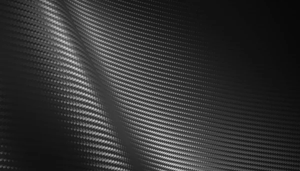 Render Corrugated Carbon Fibre Background — Stock Photo, Image