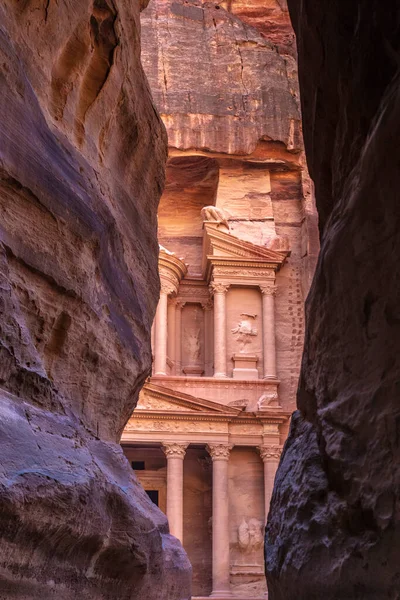 Khasne Tempel Petra Jordan — Stockfoto