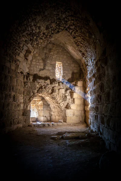 ヨルダンの城の内部 — ストック写真