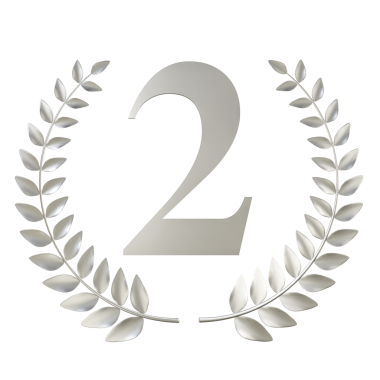 Gümüş iki numara ikinci. 