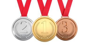 Altın, gümüş ve bronz madalya 