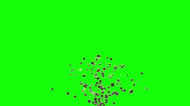 Kumarhane çipleri yeşil ekranda patlıyor