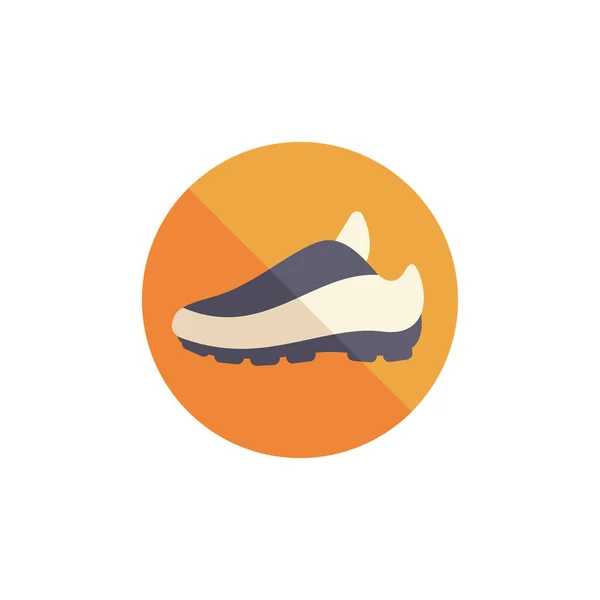 Спортивне Взуття Плоский Стиль Векторні Ілюстрації Ліцензійні Стокові Вектори