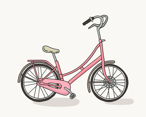Велосипедна Рука Намальована Векторна Ілюстрація Векторні Ілюстрації Векторна Графіка