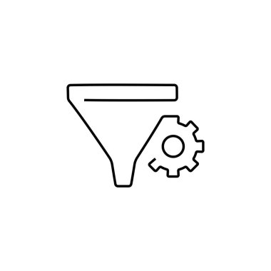 Dönüştürme vektör çizgisi simgesi