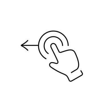 Kullanılabilirlik satırı vektör simgesi