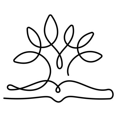 Kitap simgesinden büyüyen ağaç