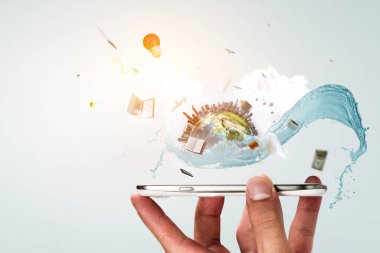 Teknoloji ekolojisi kavramı. Karışık ortam