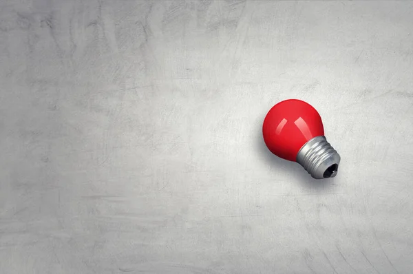 Glühbirne Als Symbol Für Kreativität Und Neue Ideen Gemischte Medien — Stockfoto