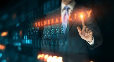 Siber saldırı tehlikesi. Karışık ortam