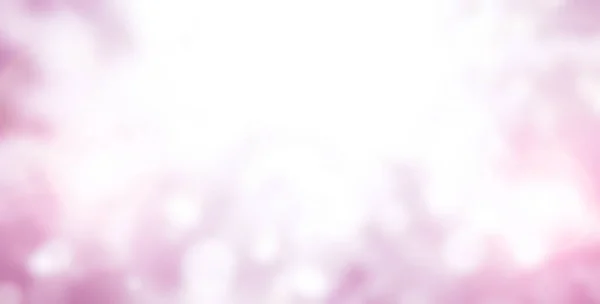 Wazige Achtergrond Van Roze Kleur Horizontale Verticale Banner Met Bokeh — Stockfoto