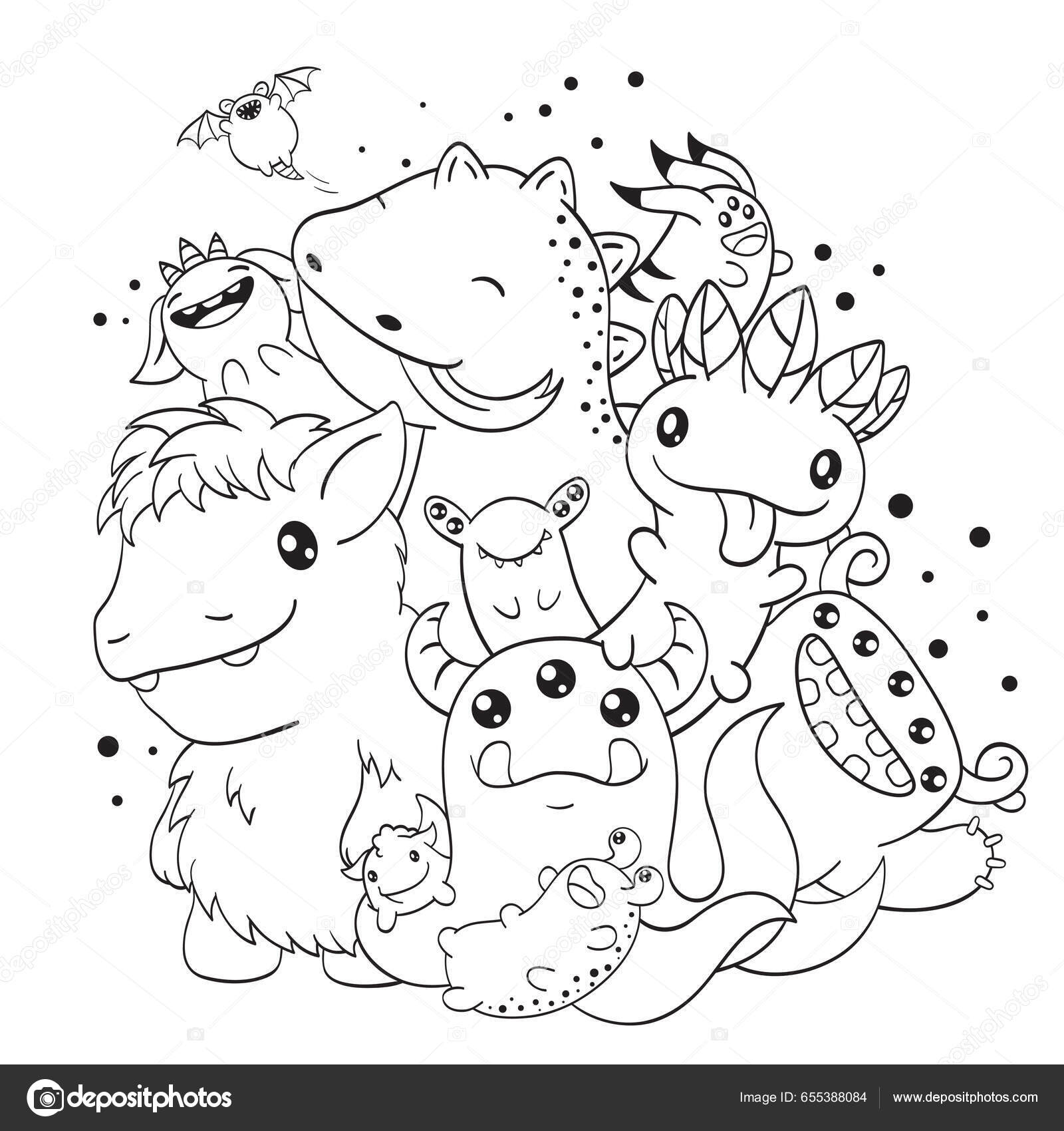 Desenho e Imagem Mew Amigos para Colorir e Imprimir Grátis para Adultos e  Crianças 