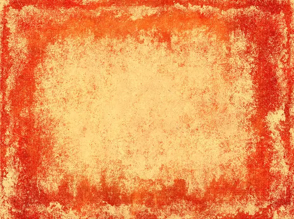 Eski Kağıt Dokusunda Kırmızı Sarı Renkli Parlak Lekeler Kağıt Arkaplanda — Stok fotoğraf