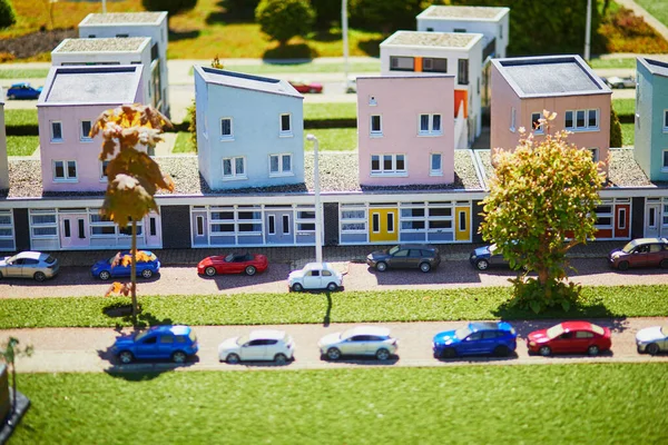 Haye Pays Bas Avril 2022 Mini Modèles Voitures Parc Miniature — Photo