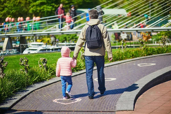 Haya Países Bajos Abril 2022 Gente Caminando Por Parque Miniatura —  Fotos de Stock