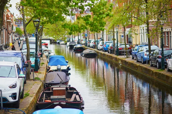 Malowniczy Widok Piękne Miasto Alkmaar Holandii — Zdjęcie stockowe