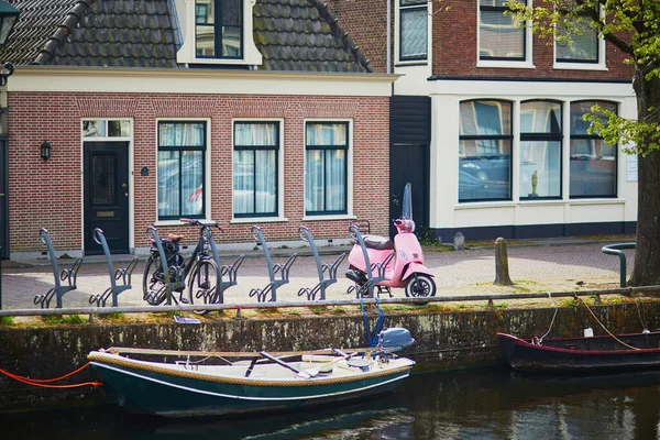 Vista Panorâmica Bela Cidade Alkmaar Holanda — Fotografia de Stock