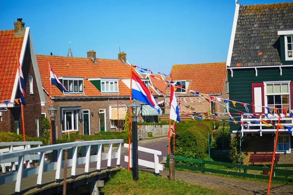 Landschappelijk Uitzicht Het Pittoreske Dorpje Marken Nabij Volendam Noord Holland — Stockfoto