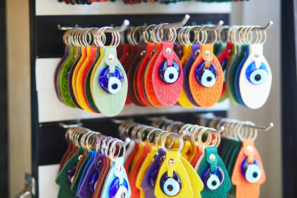 Varias Joyas Colores Bijouterie Mercado Tradicional Turco Estambul Turquía — Foto de Stock
