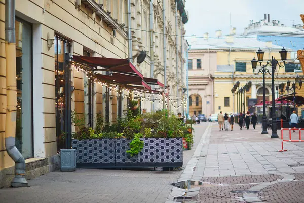 Saint-Petersburg 'un güzel sokakları, Rusya