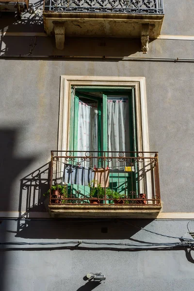 Pohled Balkon Itálii — Stock fotografie