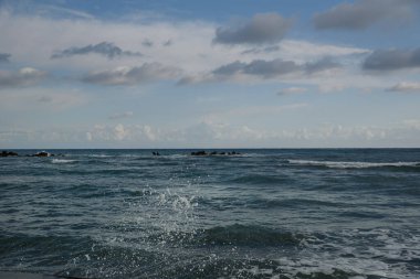 Akdeniz kıyısında..