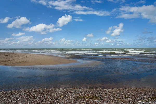 Pohled Pobřeží Baltského Moře — Stock fotografie