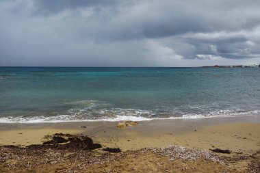 Akdeniz kıyısında..