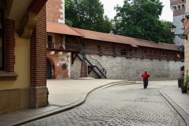 KRAKOW, Polonya 'nın en eski şehirlerinden birisidir. 8 Ağustos 2023, Krakow, Polonya Meydanı.