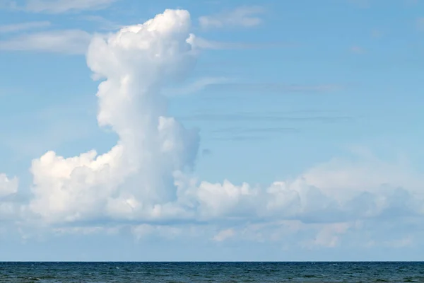 Bizarre cloud above the Baltic sea.
