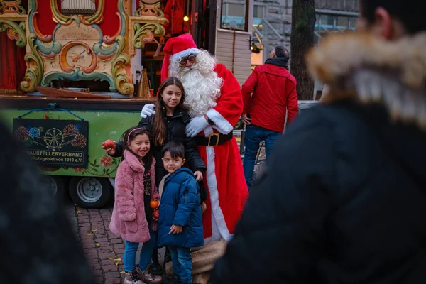 Essen Germany December 2022 Christmas Market Germany Celebrating Xmas Holidays — Stock Photo, Image