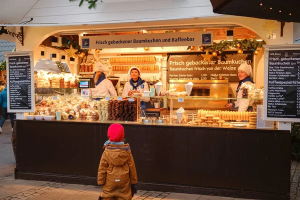 Cologne Germany December 2022 Christmas Market Spirit Celebrating Xmas Holidays — Stock Photo, Image
