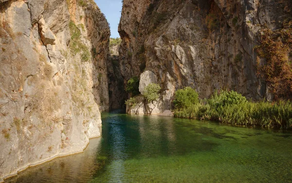 Der Malerische Blick Auf Den Guver Canyon Wunderschönes Klares Wasser — Stockfoto