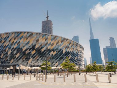 20 Mart 2023, Dubai, BAE: Coca Cola Arena manzarası, Orta Doğu 'nun en büyük arenası, Dubai' nin lüks Şehir Yürüyüşü alanında yer almaktadır..