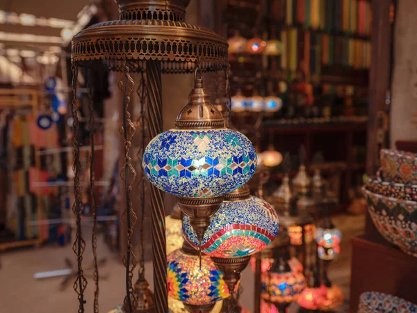 Seef Régi Történelmi Negyed Hagyományos Arab Építészet Gyönyörű Hagyományos Ramadan — Stock Fotó