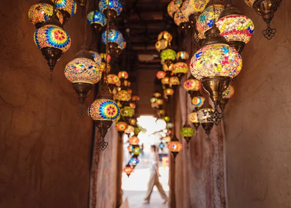 Seef Régi Történelmi Negyed Hagyományos Arab Építészet Gyönyörű Hagyományos Ramadan — Stock Fotó