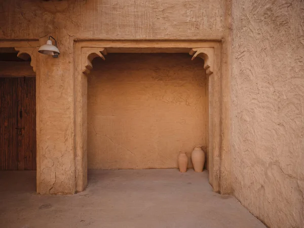 Seef Antigo Bairro Histórico Com Arquitetura Árabe Tradicional Edifícios Antigos — Fotografia de Stock