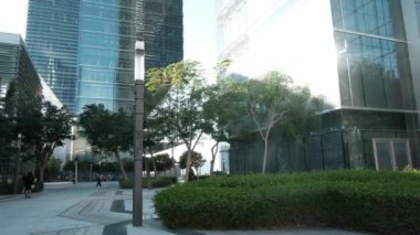 BAE, Abu-Dabi, 11 Ocak 2024: Abu Dabi Global Market ADGM 'deki binalar, Birleşik Arap Emirlikleri' nin başkenti olan Al Maryah Adası 'nda bulunan ödüllü uluslararası finans merkezidir.